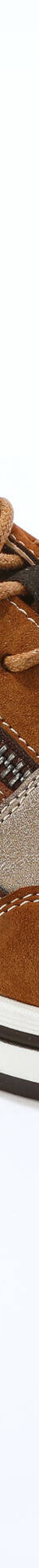 Baskets compensées zippées et lacées (marron) Baskets compensées zippées et lacées (marron)